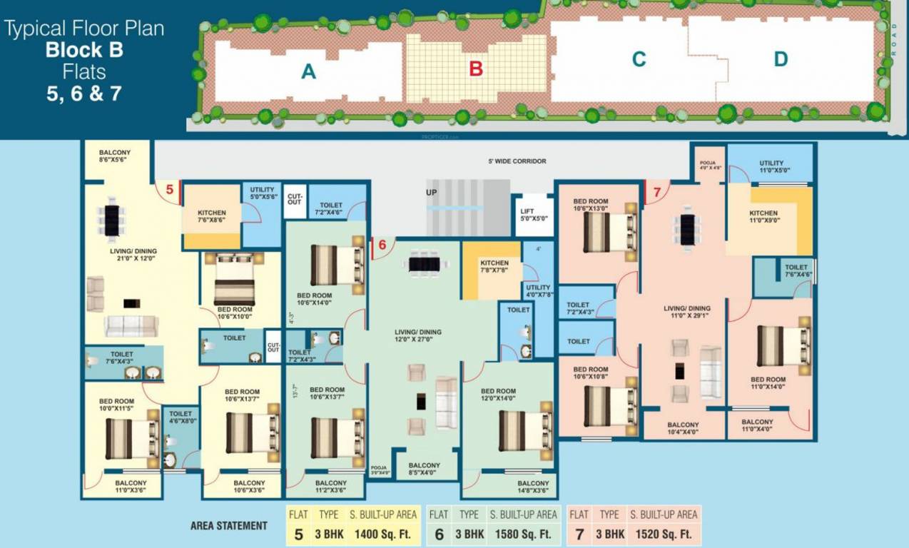 Images for Cluster Plan of Vasundara Skyscape