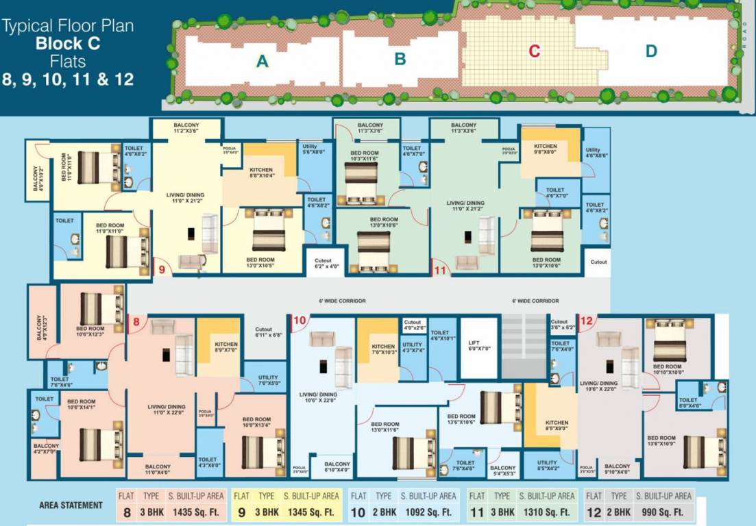Images for Cluster Plan of Vasundara Skyscape