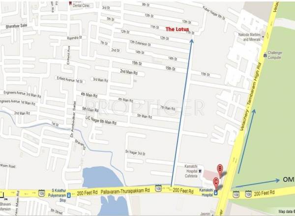 Images for Location Plan of Nithila The Lotus Flats