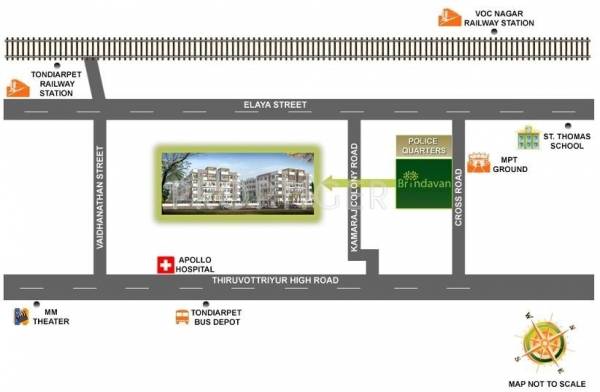 Images for Location Plan of Advaita Homes Brindavan