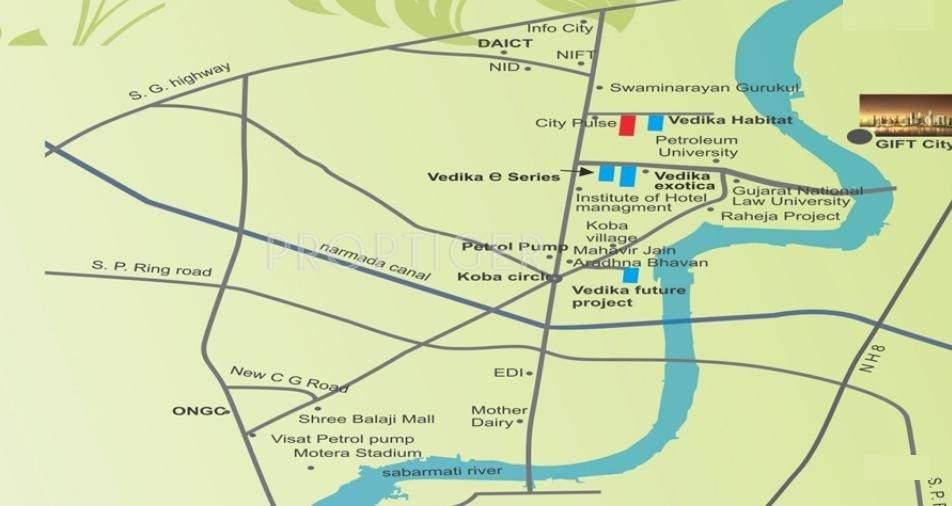  vedika happy valley Images for Location Plan of Sheetal Vedika Happy Valley
