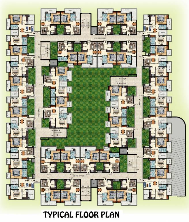 shubhaalay Block A Cluster Plan