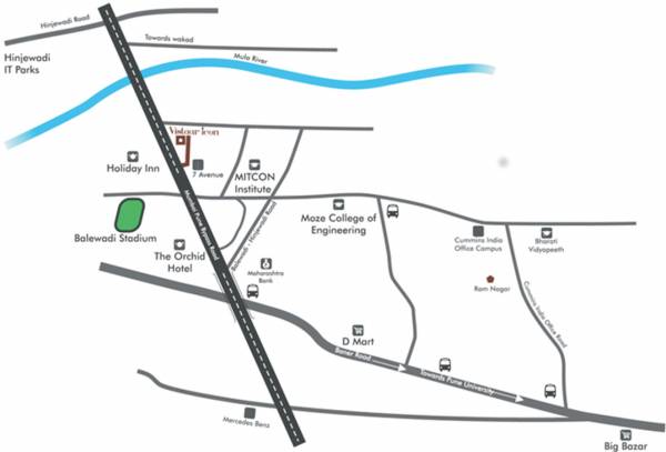 Images for Location Plan of Vistaar Icon