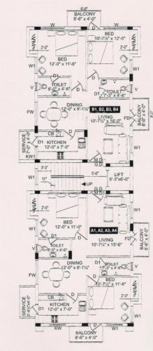 Images for Cluster Plan of BSR Sambhavi Enclave