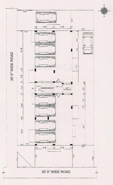 Images for Cluster Plan of BSR Sambhavi Enclave