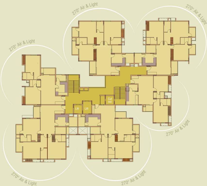 Images for Cluster Plan of Lotus Rugmini Kesavam