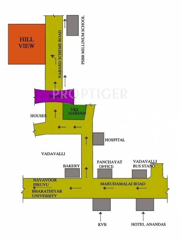 Images for Location Plan of Srivatsa Hill View Phase2
