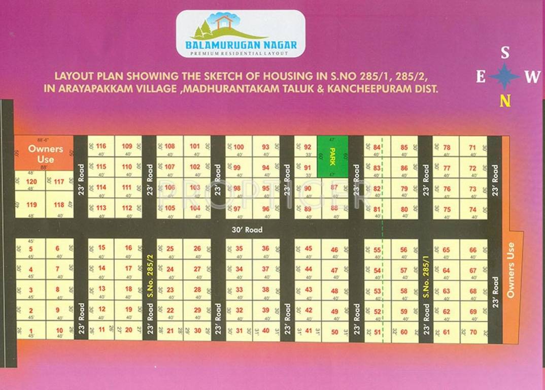 Images for Layout Plan of Sri Balamurugan Nagar