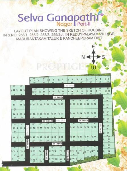 Images for Layout Plan of Sri enterprises Selva Ganpathi Nagar II
