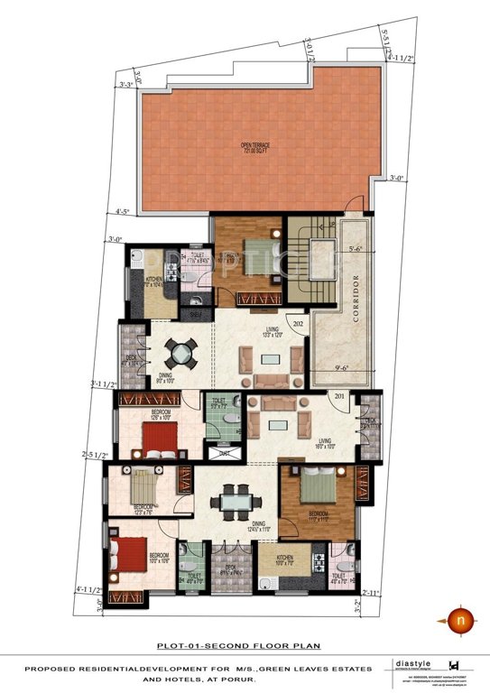 Images for Cluster Plan of Green Leaves Estates Lemon Grass
