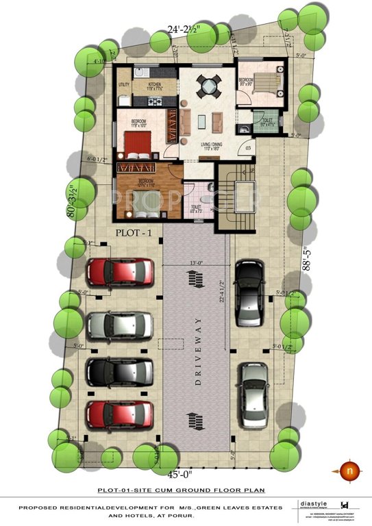 Images for Cluster Plan of Green Leaves Estates Lemon Grass