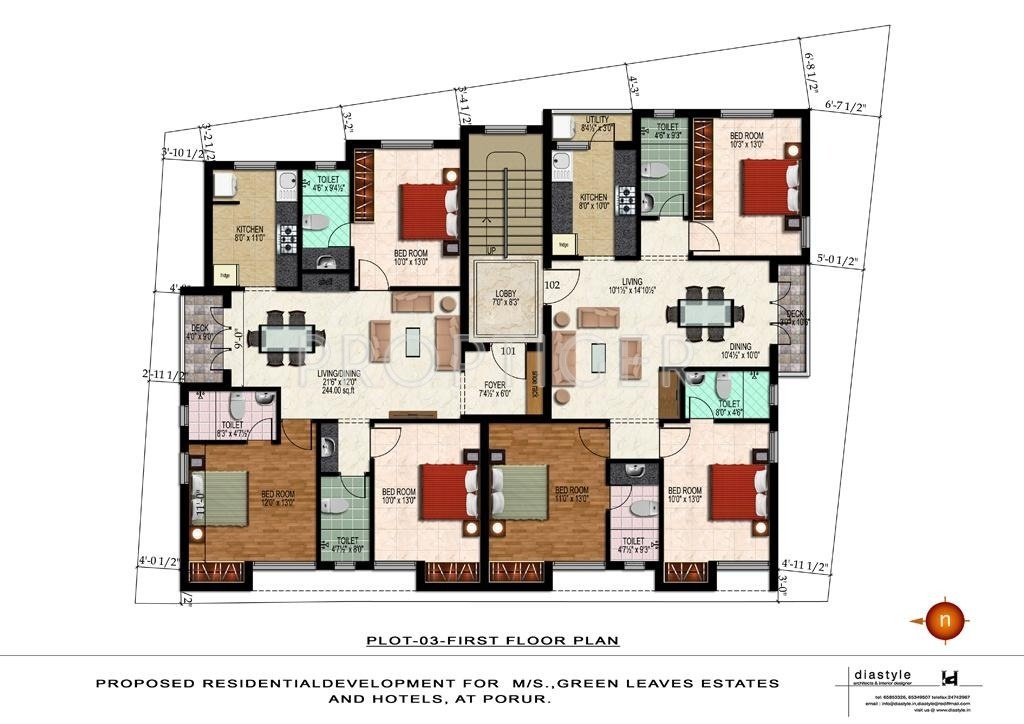Images for Cluster Plan of Green Leaves Estates Lemon Grass