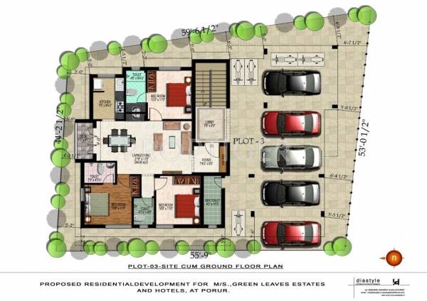 Images for Cluster Plan of Green Leaves Estates Lemon Grass