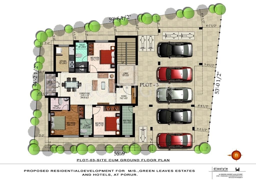 Images for Cluster Plan of Green Leaves Estates Lemon Grass