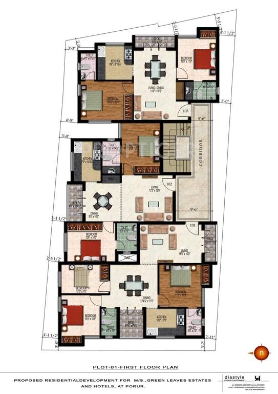 Images for Cluster Plan of Green Leaves Estates Lemon Grass