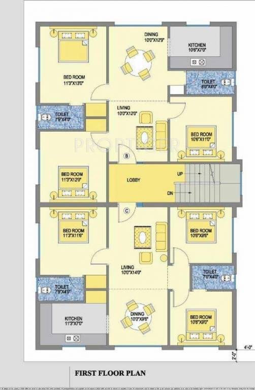 Images for Cluster Plan of Green Leaves Estates Neem
