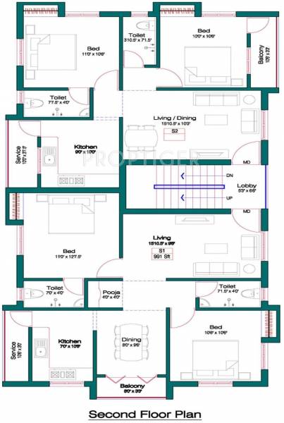 Images for Cluster Plan of Alankar Flat VI