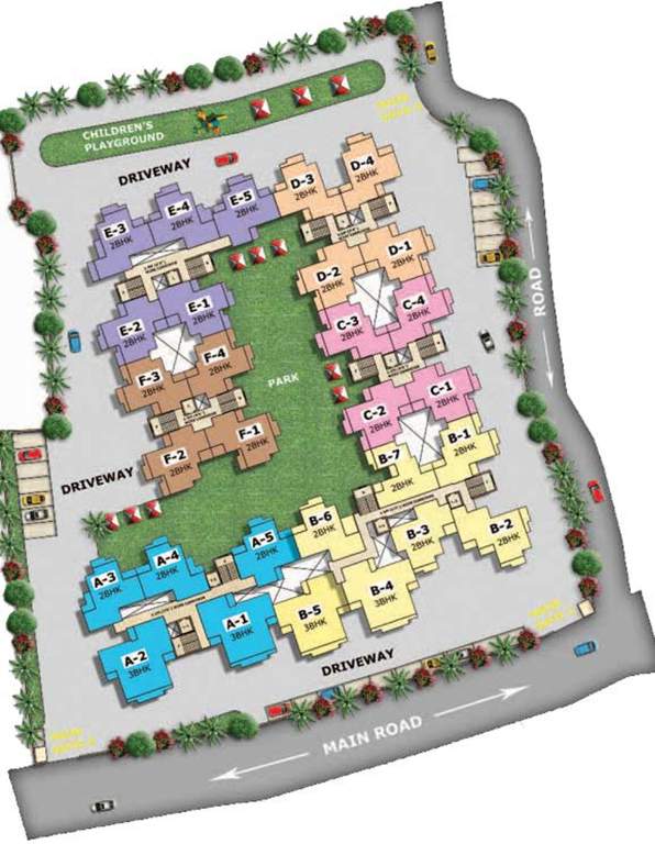 Images for Layout Plan of Sunshine Infraestate Royal Residency