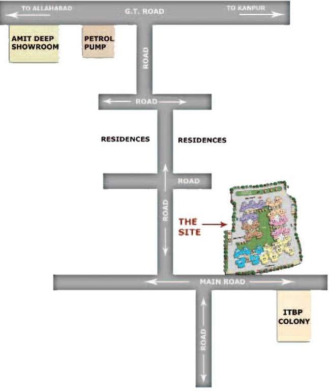 Images for Location Plan of Sunshine Infraestate Royal Residency