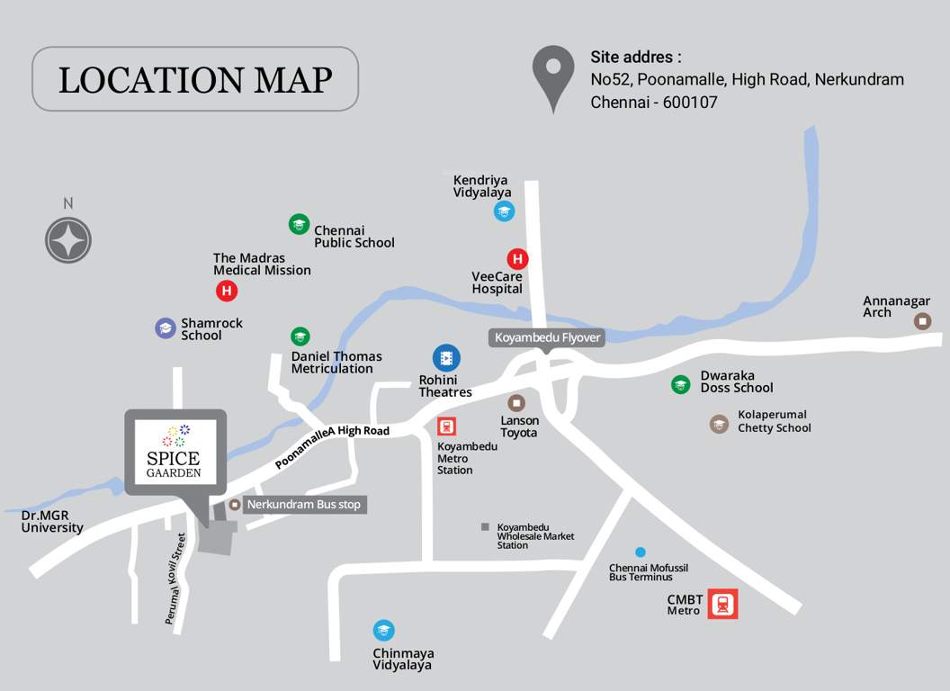 Images for Location Plan of Ramani Spice Gaarden