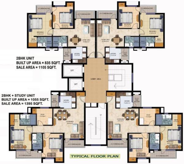 Images for Cluster Plan of New Modern Buildwell Avani Enclave