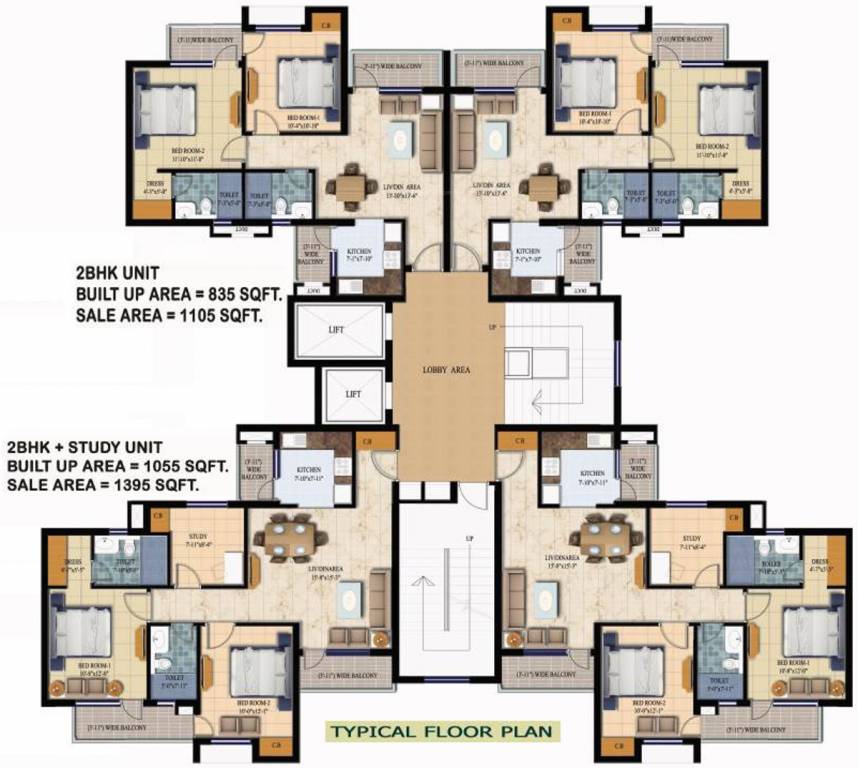 Images for Cluster Plan of New Modern Buildwell Avani Enclave