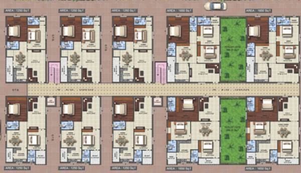 Images for Cluster Plan of Bharathi Capital Square