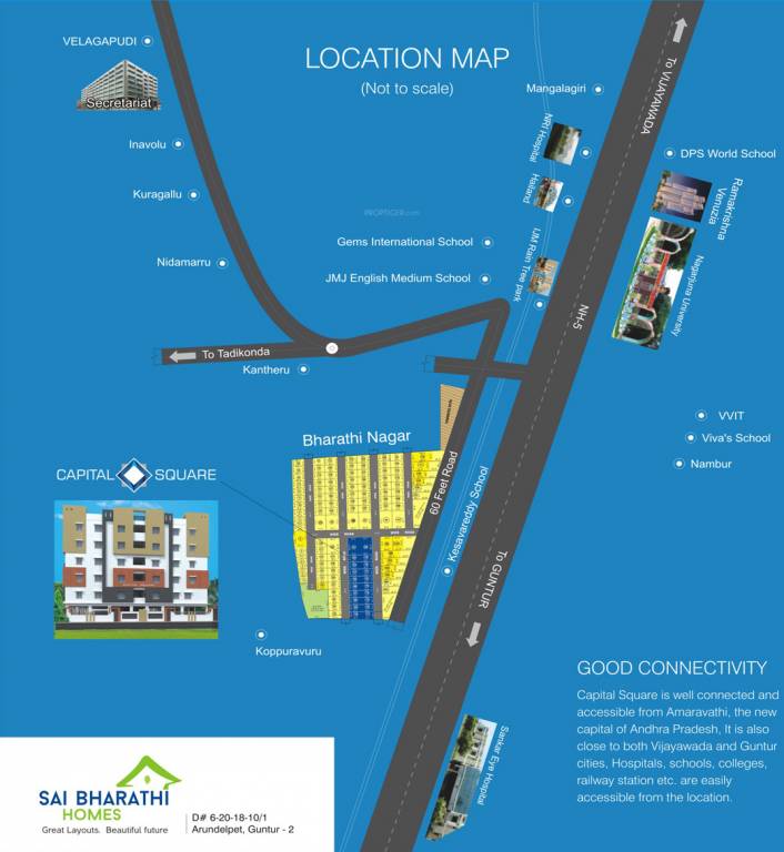 Images for Location Plan of Bharathi Capital Square