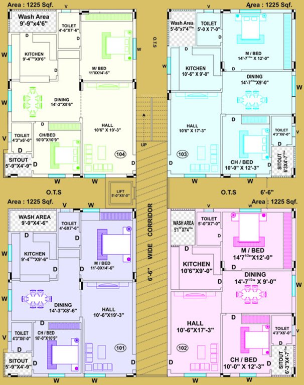 Images for Cluster Plan of Bharathi Gateway Residency