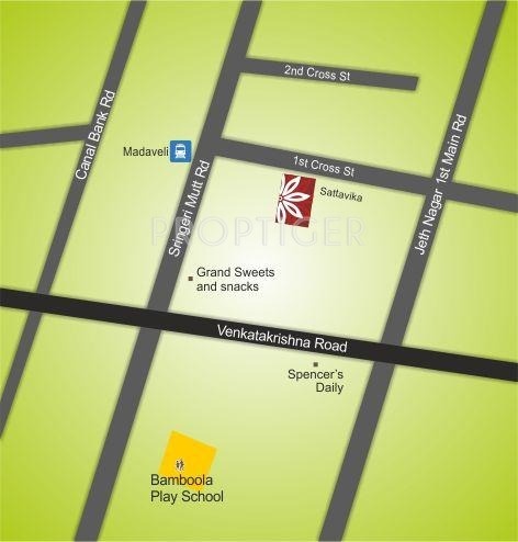 TVH Sattvika Location Plan
