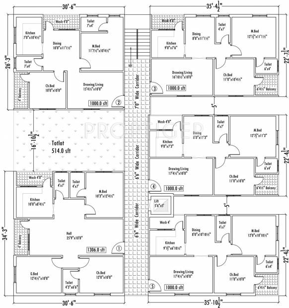 Images for Cluster Plan of Royal Sarovar Residency