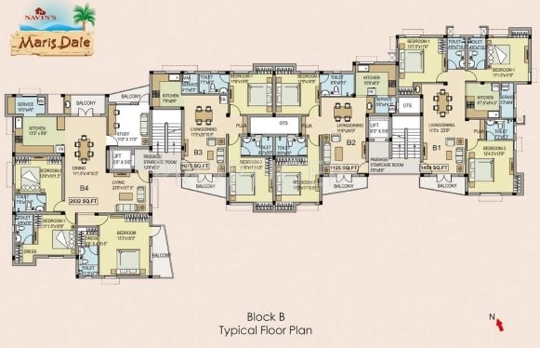 Images for Cluster Plan of Navin Maris Dale