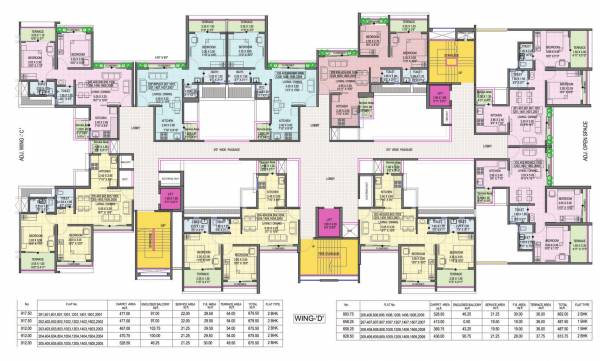  towers Tower C Cluster Plan