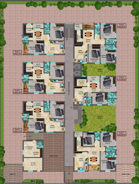 Images for Cluster Plan of Anubandana Sai Balaji Enclave