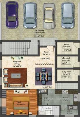 Images for Cluster Plan of Devi Devi Morning Dreams