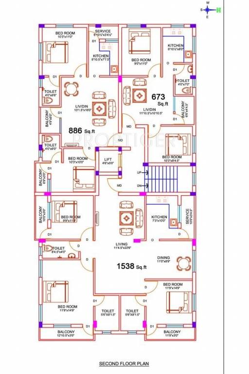 Images for Cluster Plan of EGB Builders Savitri