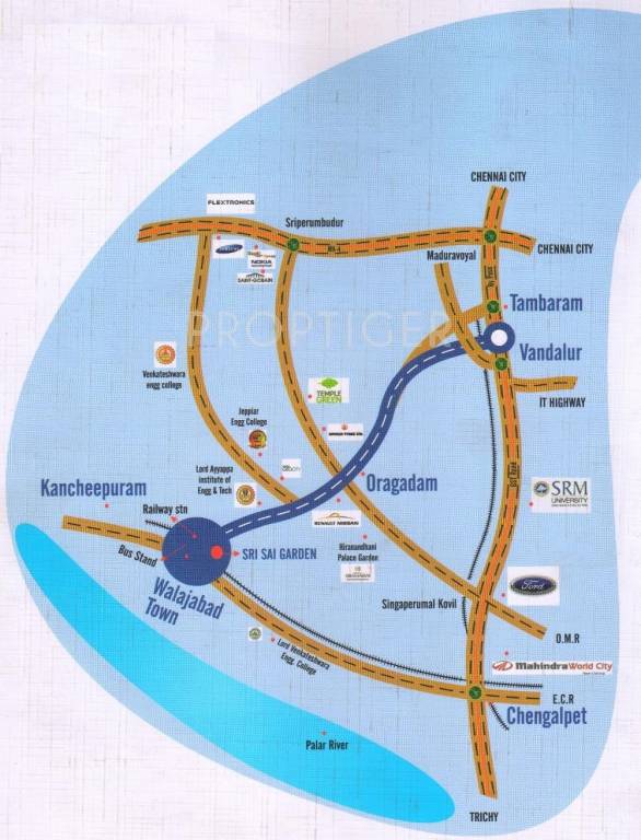 Images for Location Plan of Sri enterprises Sri Sai Garden