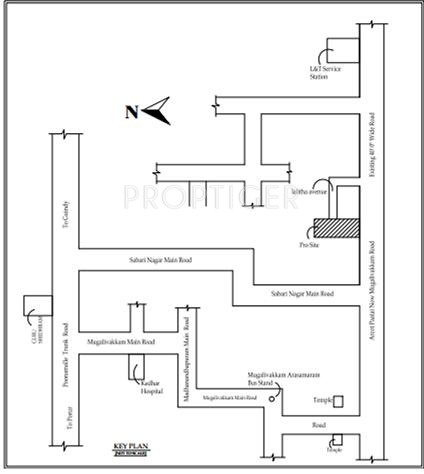 Images for Location Plan of Priya Constructions Mugalivakkam