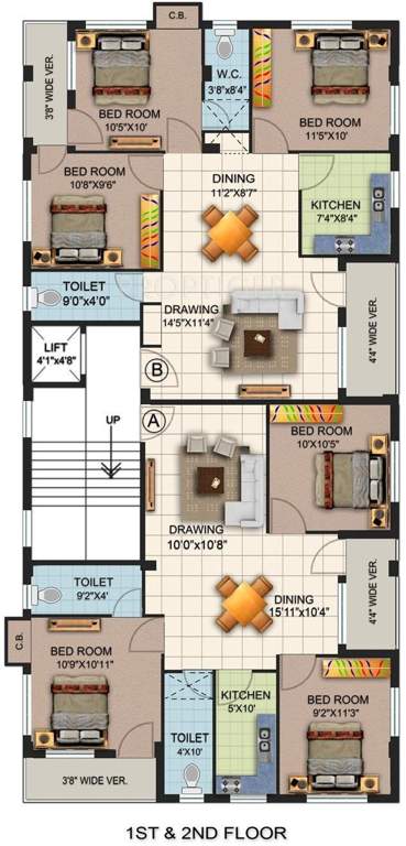 Images for Cluster Plan of Krishna Samrat Apartment