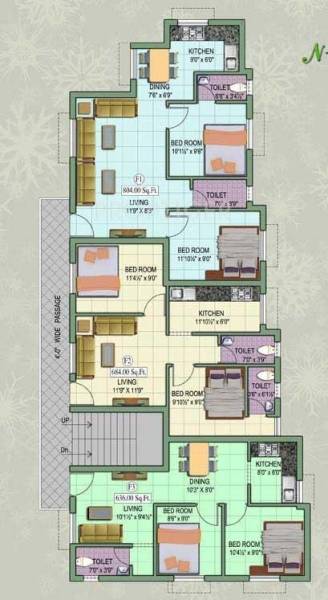 Images for Cluster Plan of MS Builders Sri Ambal Gajalakshmi Nagar