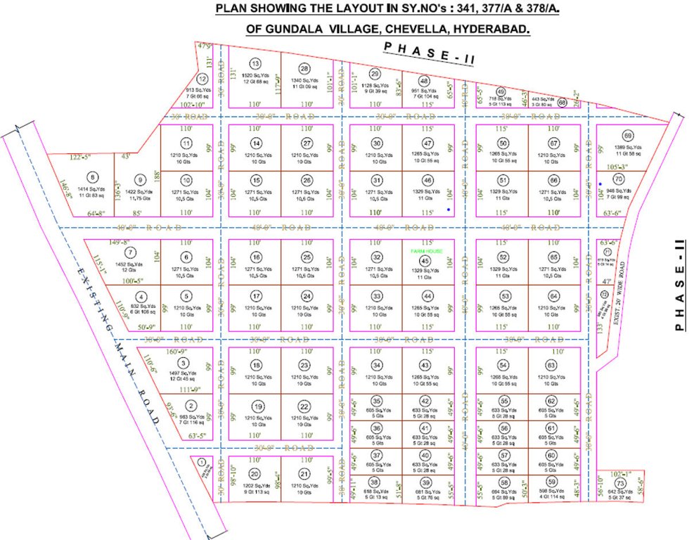 Images for Layout Plan of Suvarna Garden City