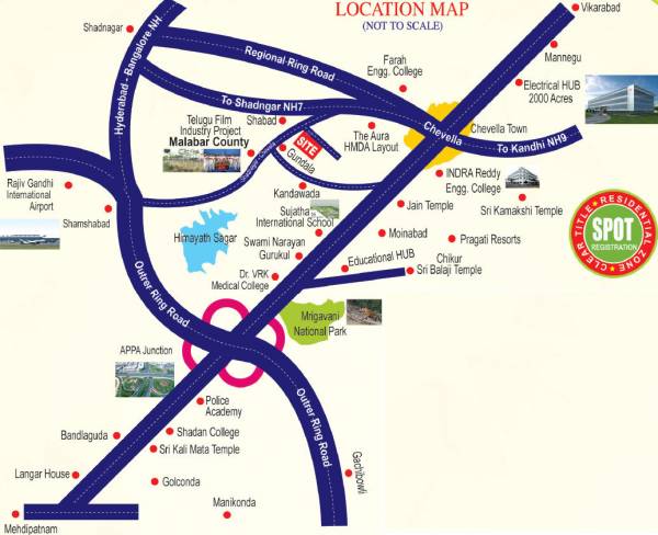 Images for Location Plan of Suvarna Garden City