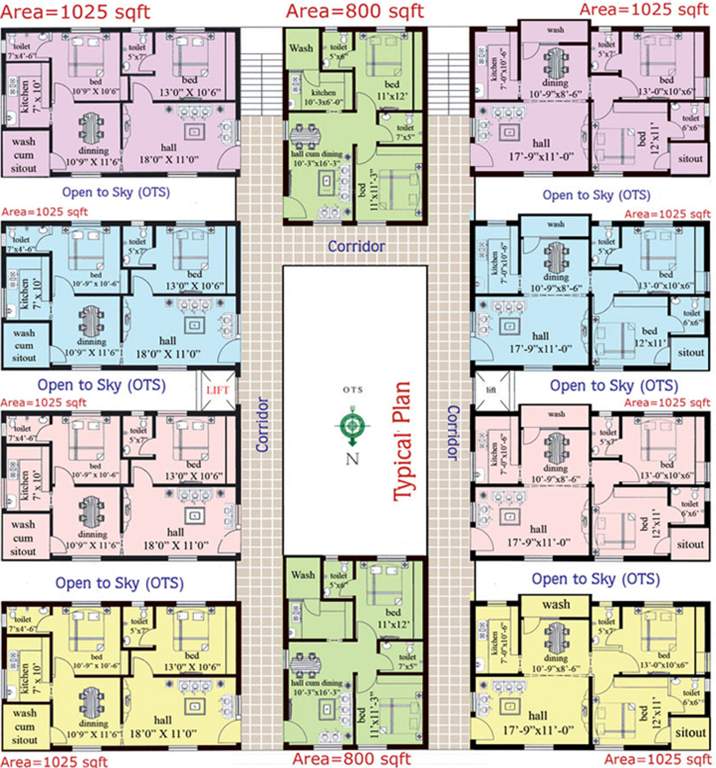 Images for Cluster Plan of Anubandana Sai Krupa Enclave
