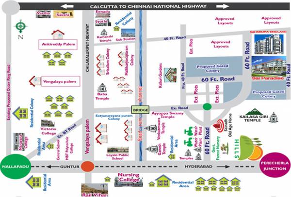 Images for Location Plan of Anubandana Sai Krupa Enclave