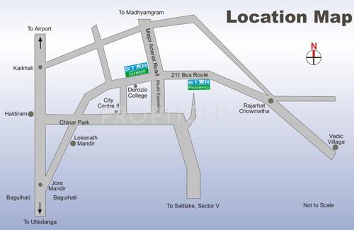  residency Images for Location Plan of Star Abasan Star Residency