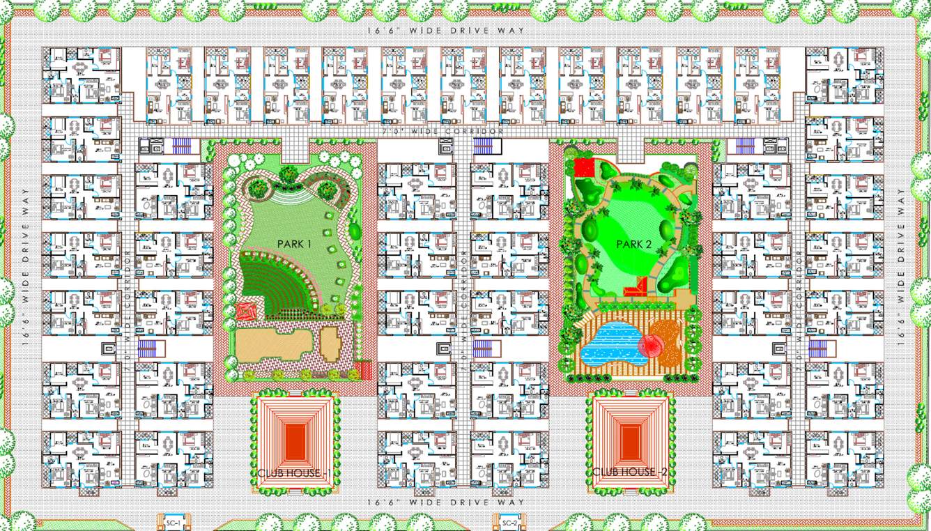 Images for Cluster Plan of Anubandana Sai Paradise