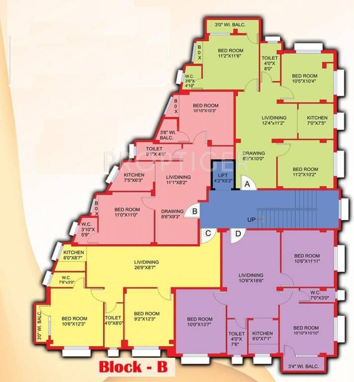  anandi apartment Images for Cluster Plan of Rechi Anandi Apartment