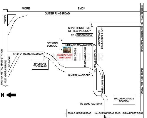 Images for Location Plan of Mathapathi Meridean
