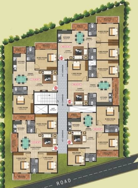 Images for Cluster Plan of ARS Properties Bangalore Sunshine
