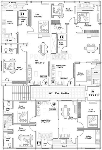 Images for Cluster Plan of Royal Komala Nivas
